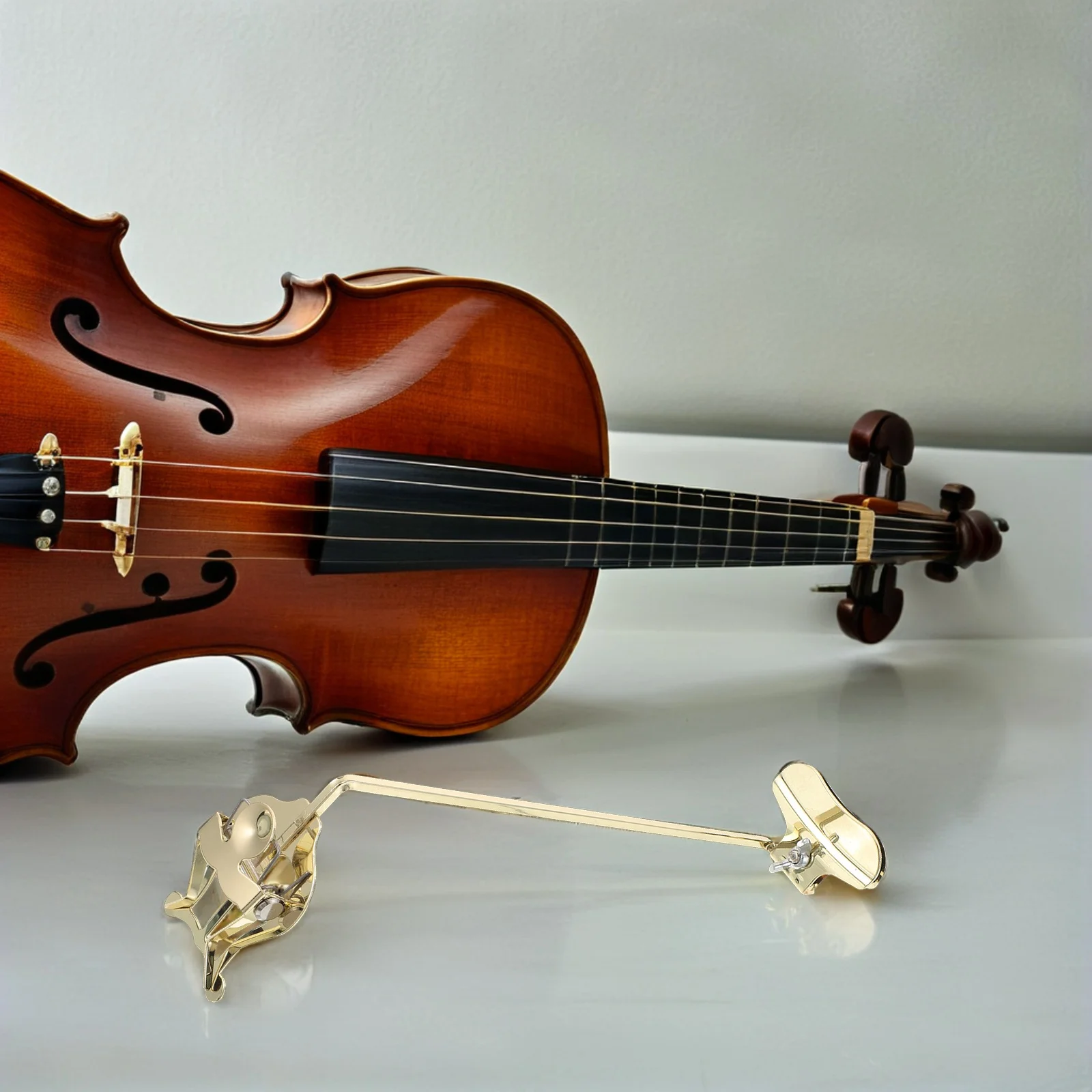 

Secure Clamp-On Soprano Saxophone Music Sheet Holder Clip Vertical Marching Band Accessory Portable Lightweight Metal Lyre For