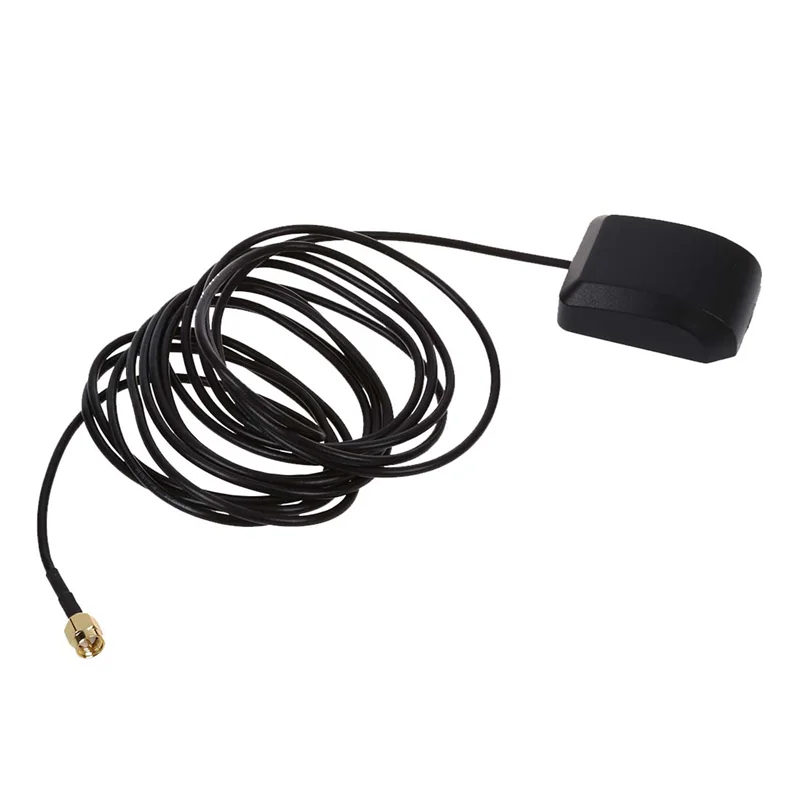 B04B-4Pcs 3Meter RP-SMA Male GPS Active Antenna Cable Connector Adapter 3-5V