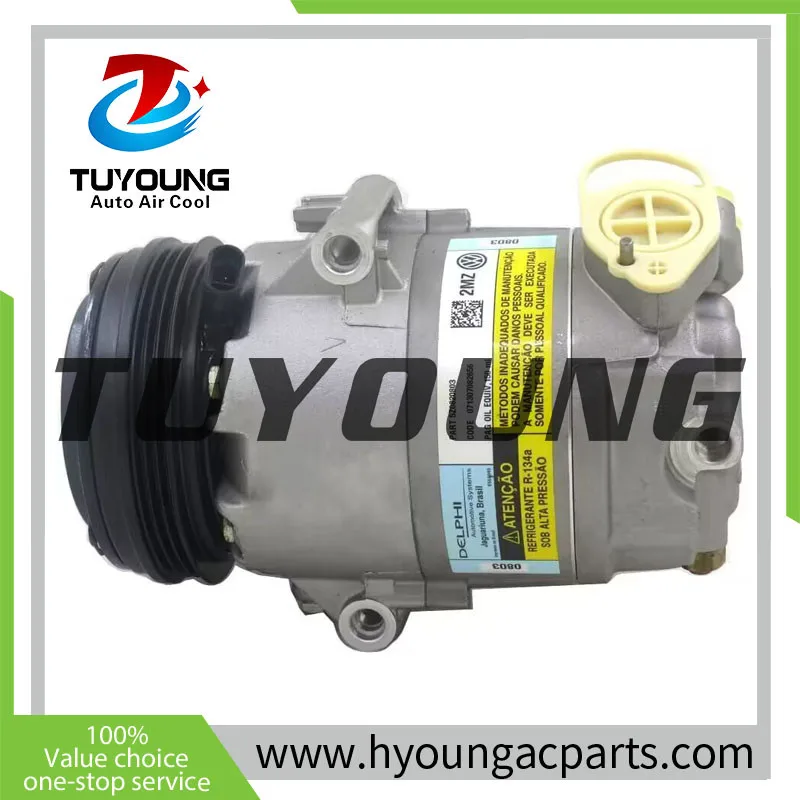 Op voorraad Auto AC-compressor CVC voor VOLKSWAGEN FOX 1.0L 1.6L (2007-2009) 5U 0820803