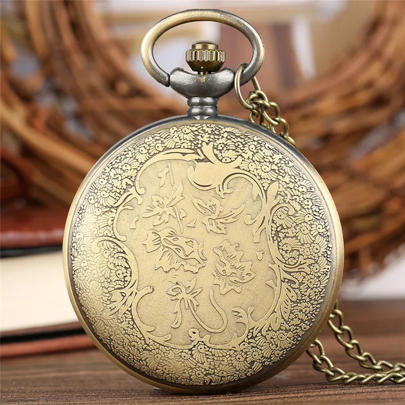 Retro Christian Cross Design Men Women Quartz Analog Pocket Watch Necklace Pendant Fob Chain Gift Religions Relojes De Bolsillo