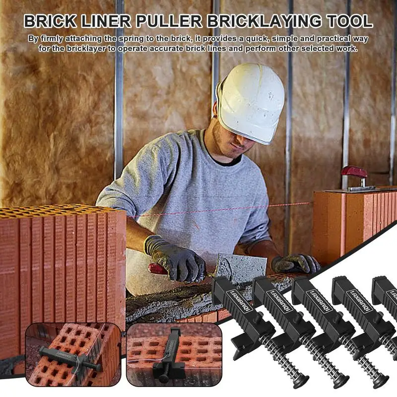 Brick LinerRunner WireDrawer Fixer Mud Hydraulic Small Wire Puller Brick LinerPuller Leveling Measuring For Building Construct