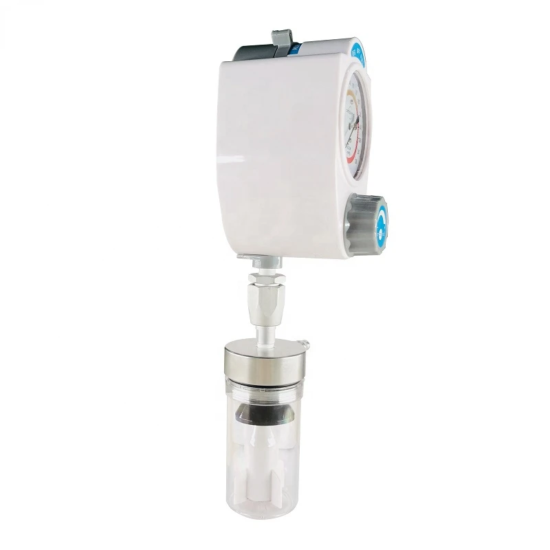 Hospital Medical Vacuum Regulator with Overflow Safety Trap For Hospital Use