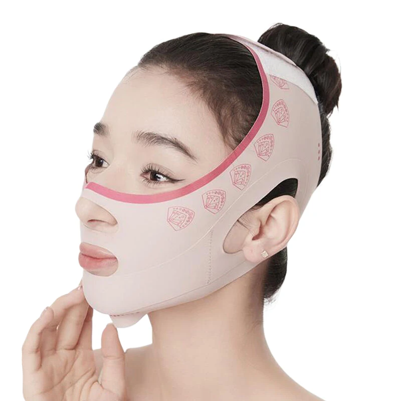 

Face V Shaper Facial Slimming Bandage Relaxation Lift Up Belt Shape Lift Reduce Double Chin Face Thinning Band Massage