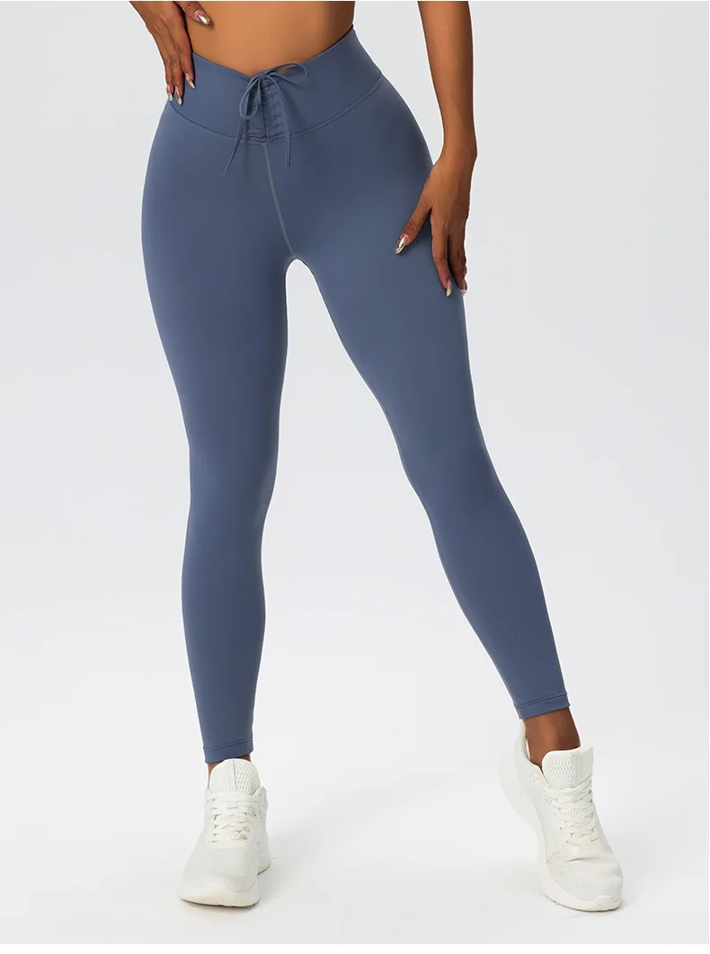 Gym Yoga Leggings Women Hips Lifting  Leggings Sport Pants High Waist Fitness Leggings Bubble Butt Push Up Workout Running Pants