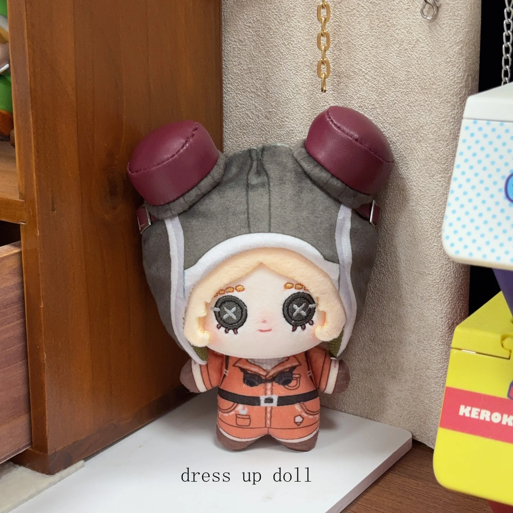 

Identity V аниме Трейси Резник Механик Очаровательная плюшевая кукла Нуну фигурки тела куклы 10 см кулон брелок мини-игрушки плюшевый подарок