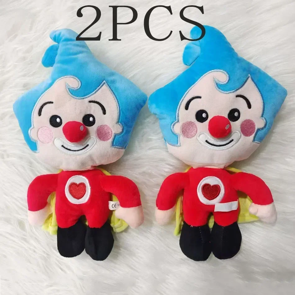 # 10 pçs 25cm plim palhaço brinquedo de peluche kawaii palhaço brinquedos de peluche boneca macio peluche anime presente de anive