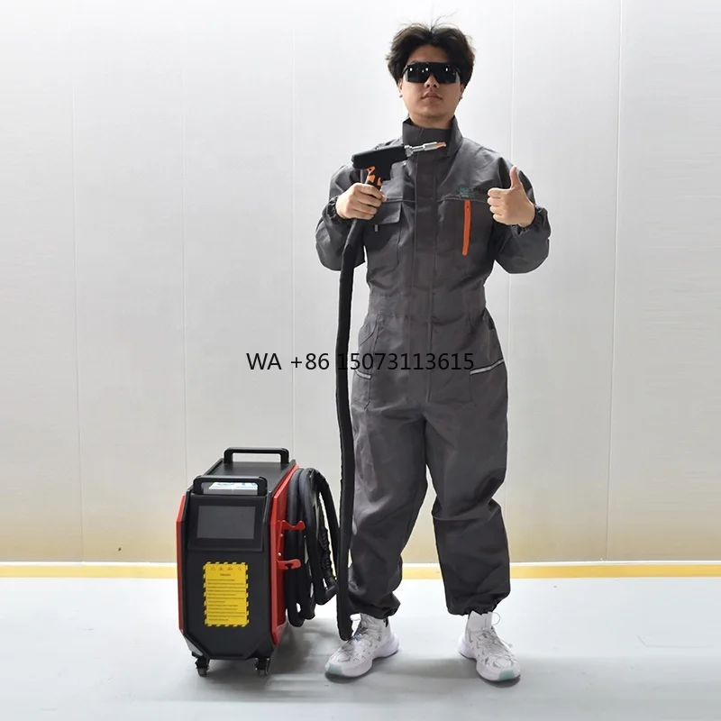High Quality Pulse Laser Cleaning Machine 100W-1000W Rust Removal for Glass Plastic & Rubber for Home Use Restaurant Industries