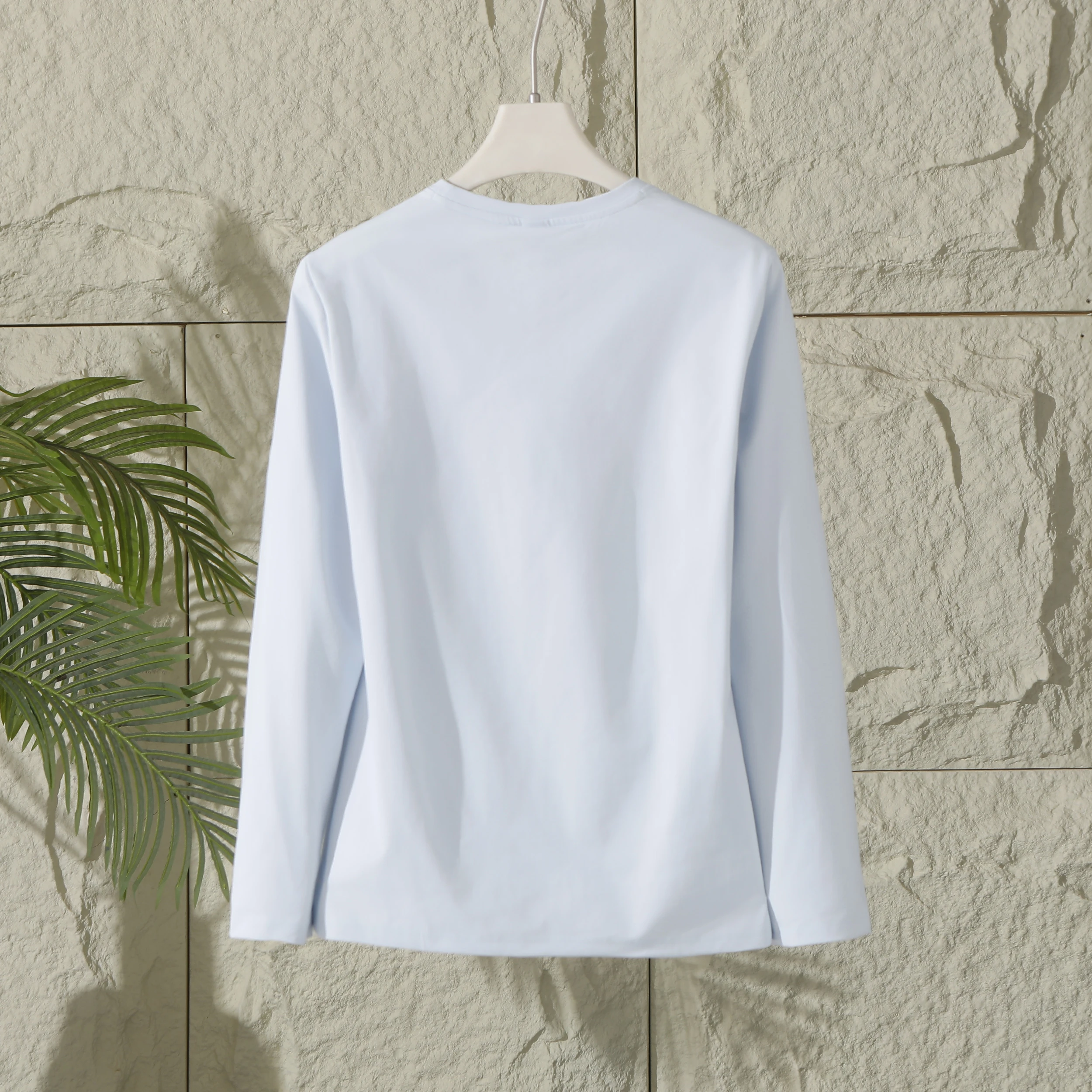 Herren-Outdoor-Langarmshirt für den Herbst - Schnelltrocknendes Rundhals-Oberteil mit Brusttasche mit Reißverschluss – Detail 11