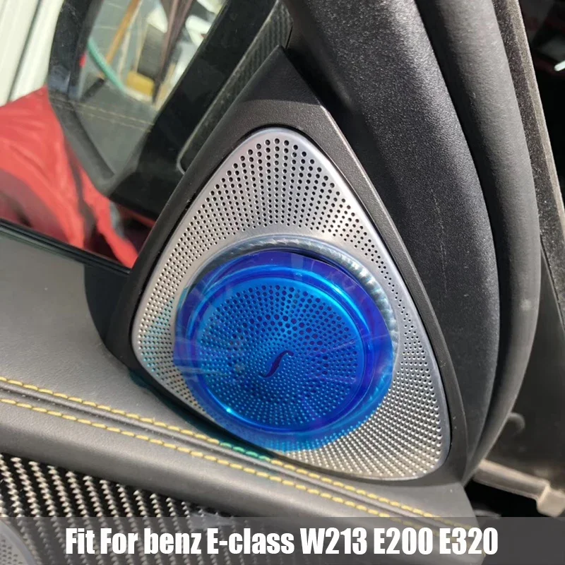 

For benz E class W213 E200 E320 LED Car ambient light Rotary treble turbine air vent condition vent decoration lamp