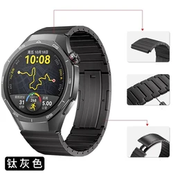 Huawei Watch,gt5 pro,gt4,gt3,gt2,46mm,gtランナー用チタンウォッチバンド,22mmブレスレット