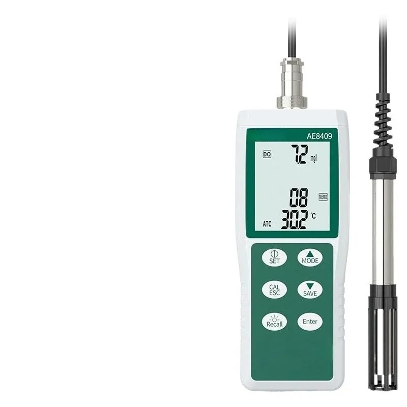 For Portable Dissolved Oxygen Meter, Small Fluorescence Detector, Dissolved Oxygen Meter for Aquaculture Water Quality Detection