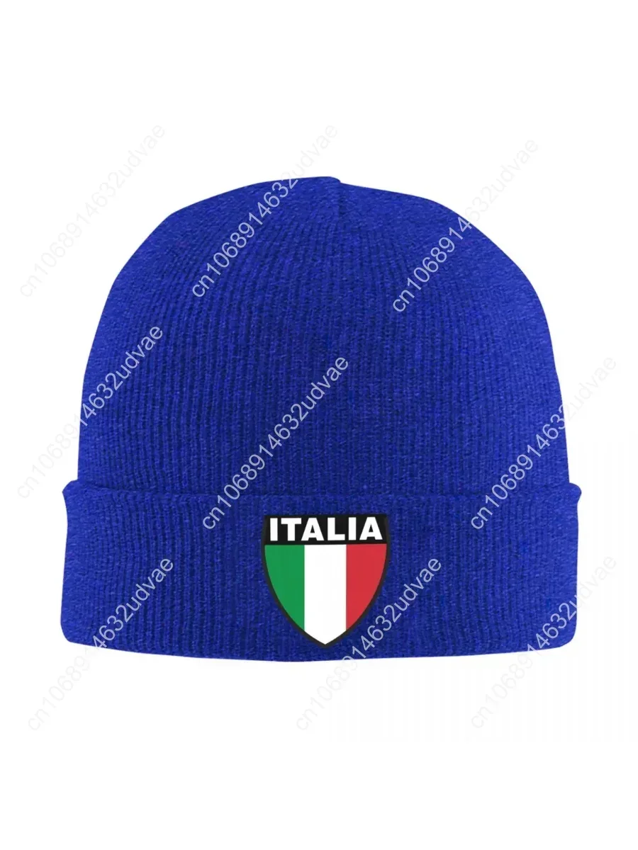 

Italia Italy Italian Flag Knitted Hat Beanies Winter Hat Warm Color Caps for Men Women