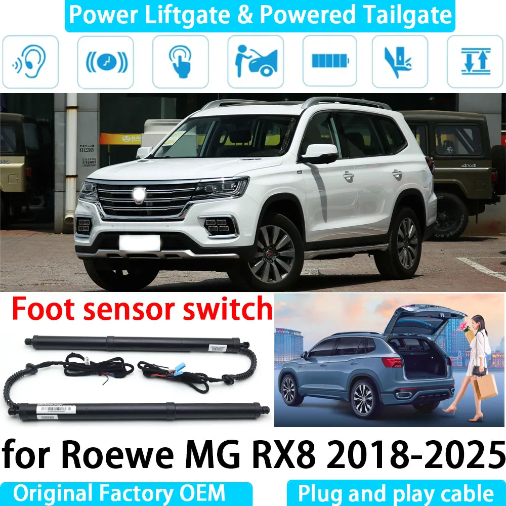 

for Roewe MG RX8 2018-2025 Automatic Electric Power Liftgate Powered Tailgate Strut Tail Gate Lift System