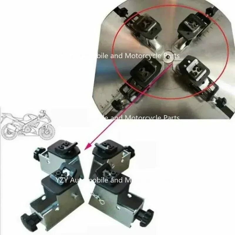 Motorcycle ATV Wheel Rim Adaptor Tyre Changer Clamp Jaw Tire Remove  Car tire Changer Machine Fixture NEW