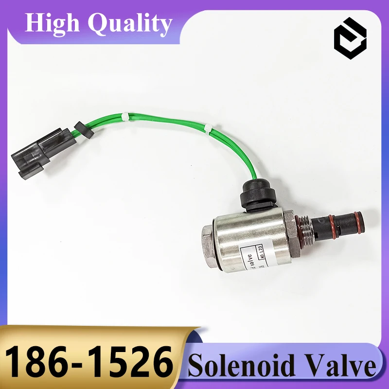 

Solenoid Valve 186-1526 1861526 for Caterpillar CAT 924G 938G 515 525 525B 525C 535B 535C 545 545C for Excavator Parts