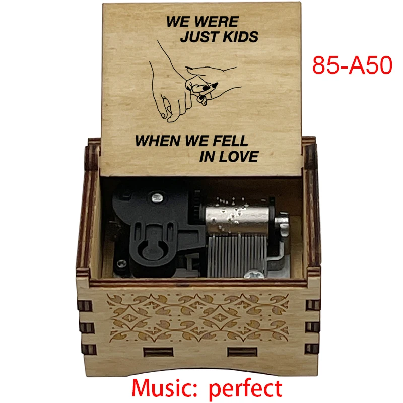 singer print music perfect Music Box fans boyfriend wife girlfriend Christmas Valentine day Birthday Gifts