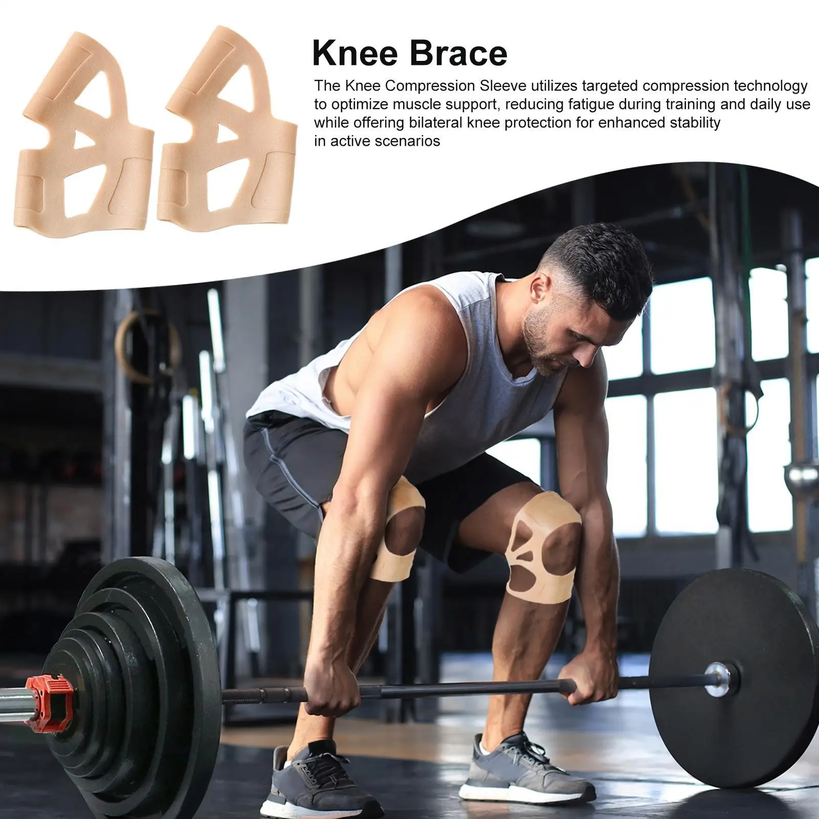 

1 пара силиконовых наколенников, компрессионный рукав для колена, поддерживающий бандаж, водонепроницаемые наколенники для коленной чашечки, защита для спортивного мениска