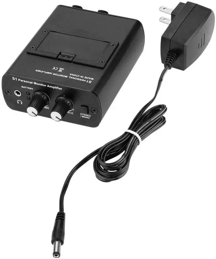 ANLEON S1 Personal In-Ear Monitor Headphone Amplifier for drummers keyboardist guitar player vocalist bass player in-ear amp IEM