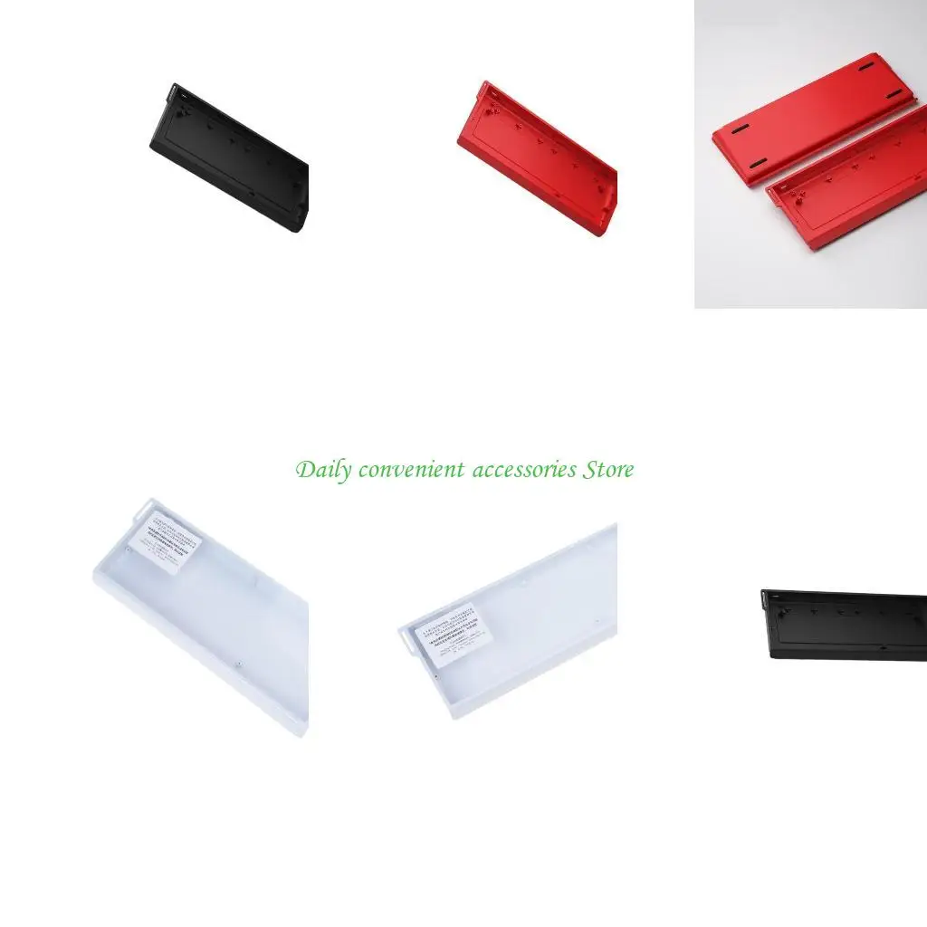 

Механический корпус клавиатуры 97QB, чехол для клавиатуры с рассеиванием тепла для Wooting 60HE MAD60, 61 клавиша, металлический