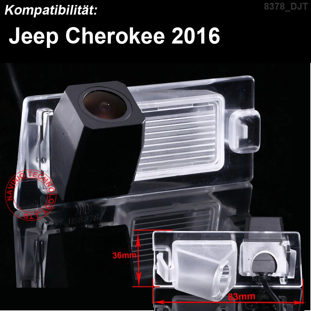Car rear view camera for jeep cherokee 2016 car back up reverse parking camera waterproof