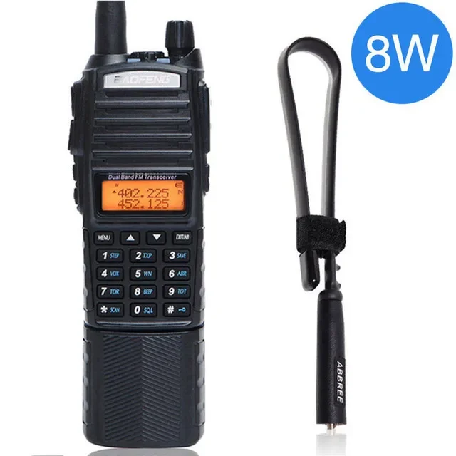 To UV-82 Plus High Power 3800mAh powerful walkie talkie Battery Two Way Radio Dual Band Radio 8Watt Ham Portable for hiking