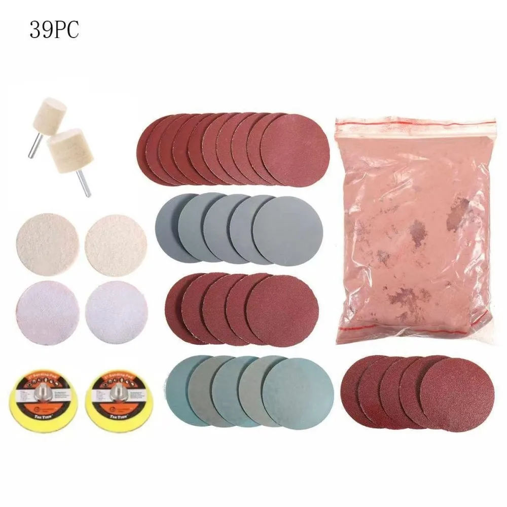 Wool Felt Polishing Wheel Buffing Pad Drill Attachment For Jewelry Glass Metal Ceramic Mirror Surface Finish Grinding Tools