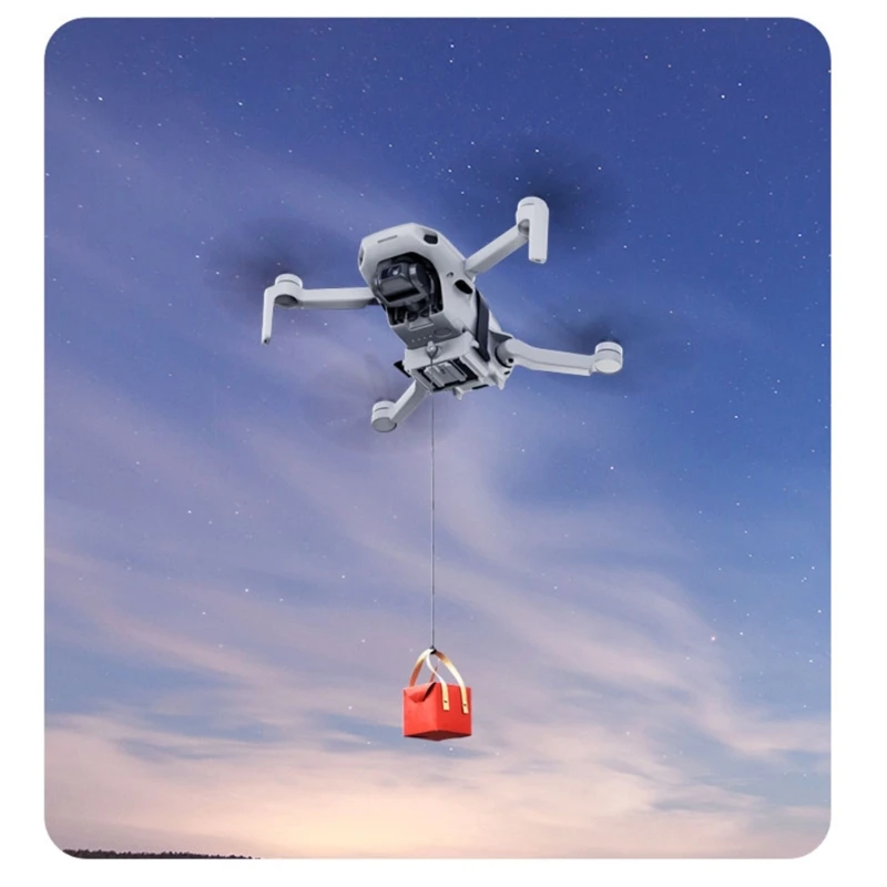 Payload Air Drop Thrower for Mini 3/Mini 3 Pro Drone Payload Delivery Drop Drone Gift Rescue Supplies Dropper Device