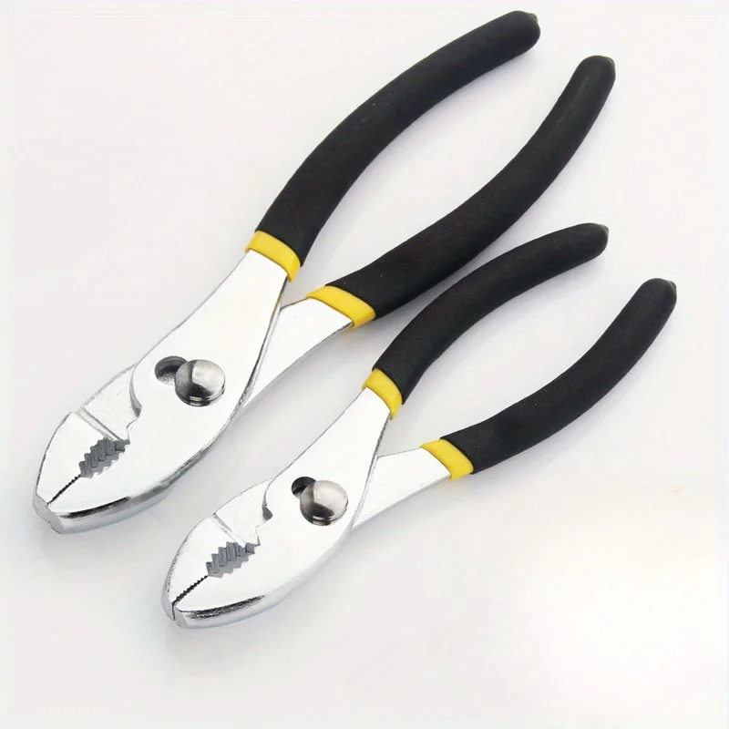 [Alicates resistentes a la oxidación] Alicates para juntas deslizantes resistentes a la oxidación de 6 pulgadas/8 pulgadas con agarre ergonómico de goma, alicates para plomería