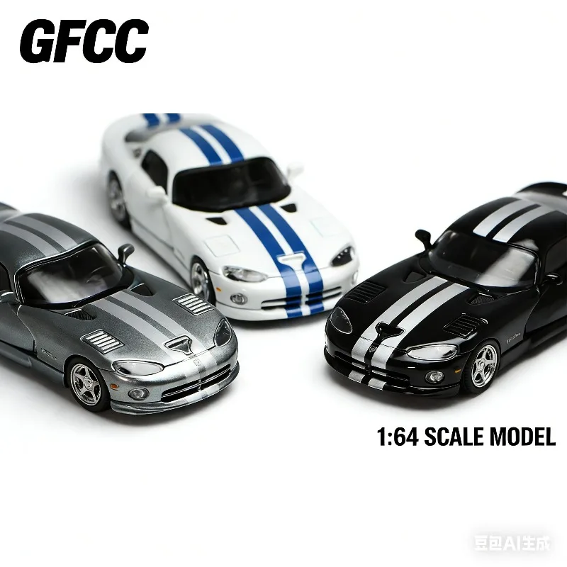 

Модель автомобиля GFCC 1/64 Dodge Viper GTS Hardtop из сплава, реалистичная, для мальчиков, коллекционная, подарок на праздник, игрушка, предмет декора.