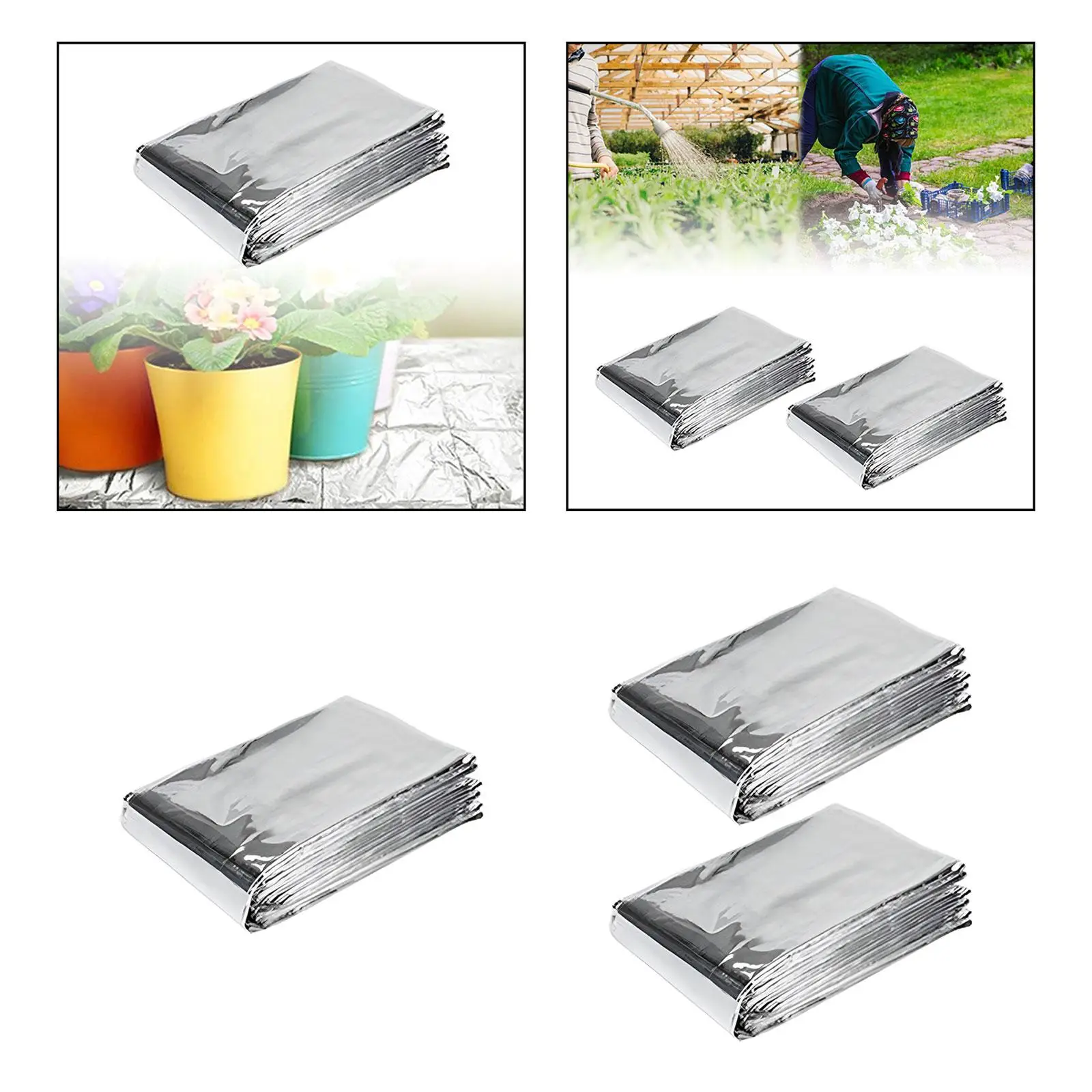 Plant Reflective Mylar Film Garden Field Gardening Greenhouses Foil Covering