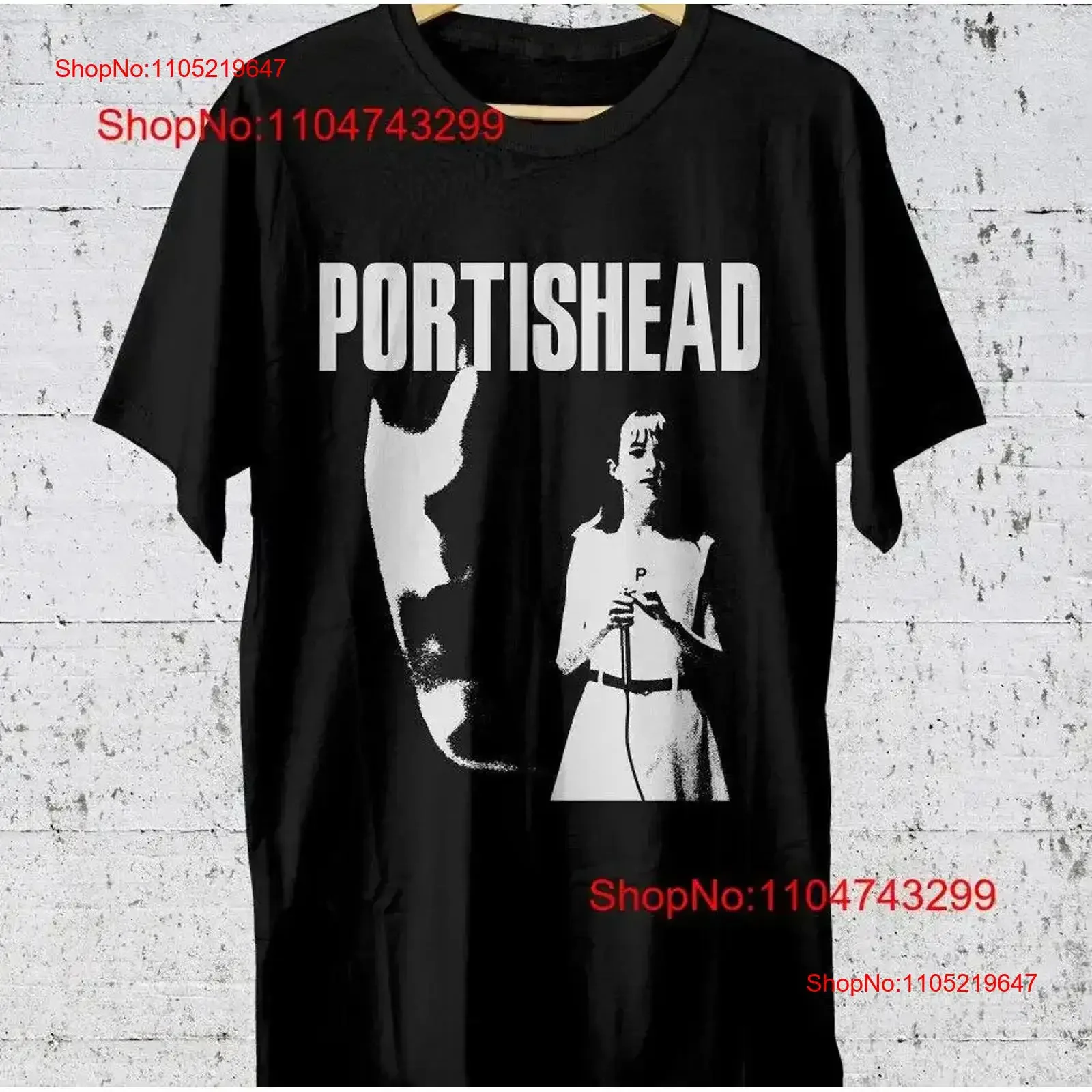 Portishead All Mine T shirt Alternative Rock Band vintage Washed Casual Stylish Stretched homme Breathable Soft graphic