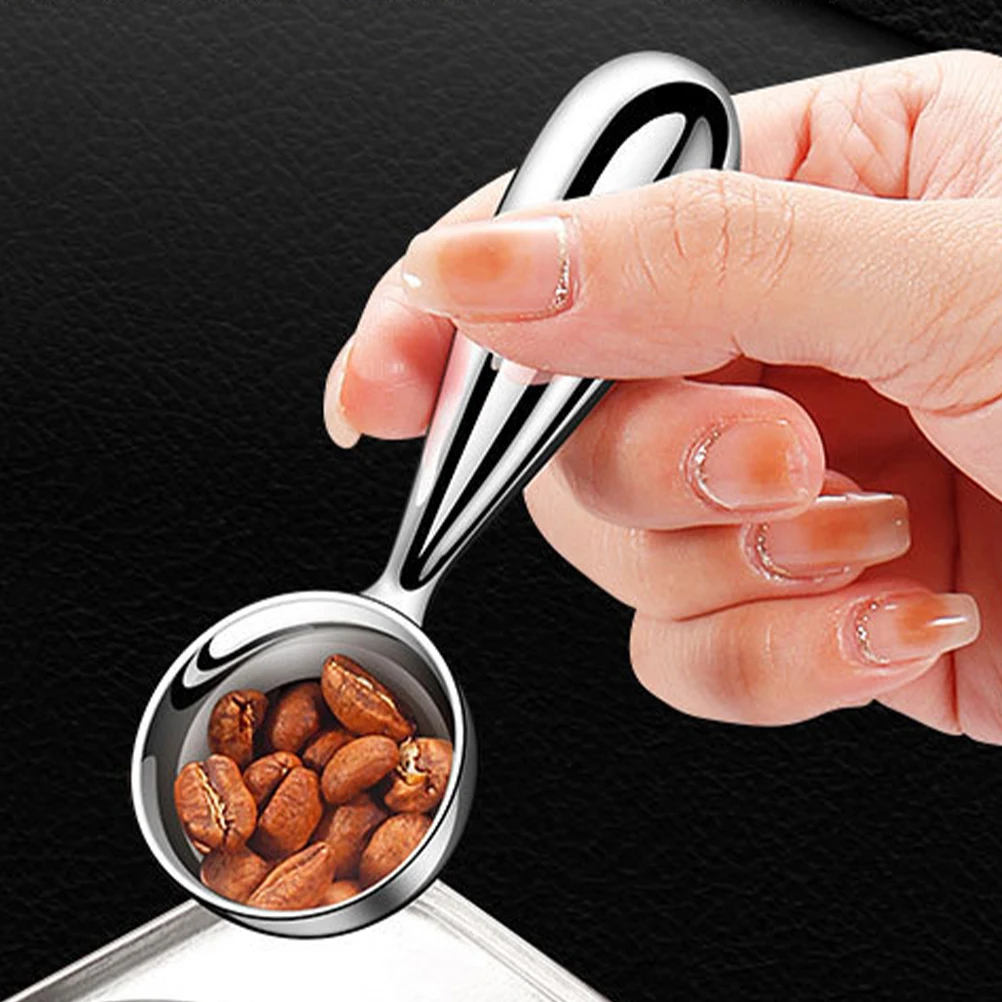 

Coffee Scoop Measuring Spoon Sturdy Material Ergonomic Handle Easy to Clean Suitable for Coffee Tea Sugar Home Kitchen Use
