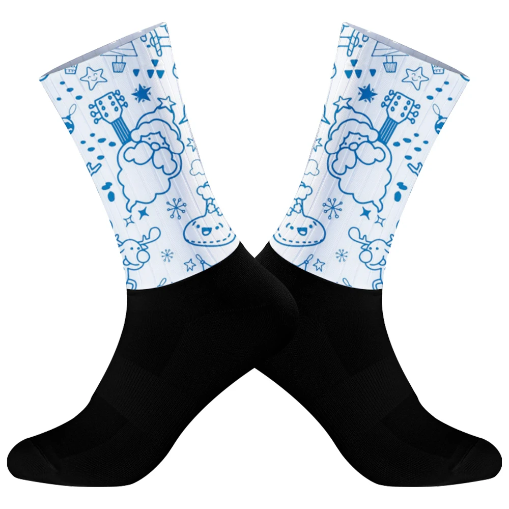 Chaussettes de cyclisme Aero, Chaussettes de sport, Vélo, Été, Nouveau, 2024