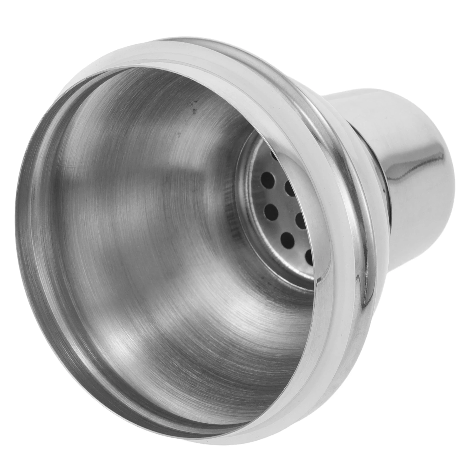 

Stainless Steel Cup Lid Splash Shaker Cup Cover Proof Cocktail Juicer Lemon Tea Cover Replacement Travel Outdoor Silver