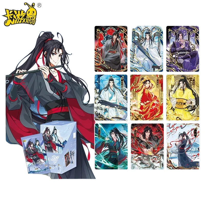 

Оригинальная коллекция карт Kayou Mo Dao Zu Shi: серия Drunken Dreams 4, коллекционные карточки аниме Wei Wuxian, официальный лицензионный продукт