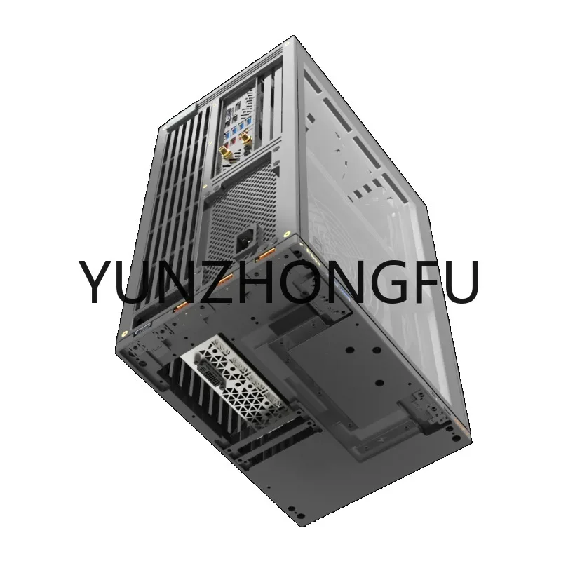 2023new [Abox one] All aluminum vertical air duct vertical chassis ITX motherboard 280 water-cooled ssuped chassis