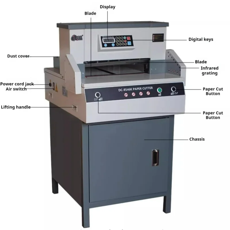 A3-size electric cutting machine CNC paper cutter for cutting tender documents books photo albums and paper from graphic stores