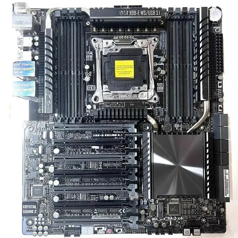 

New To X99-E WS/USB 3.1 Workstation Main Board Supports All Graphics Cards 7 Full Speed