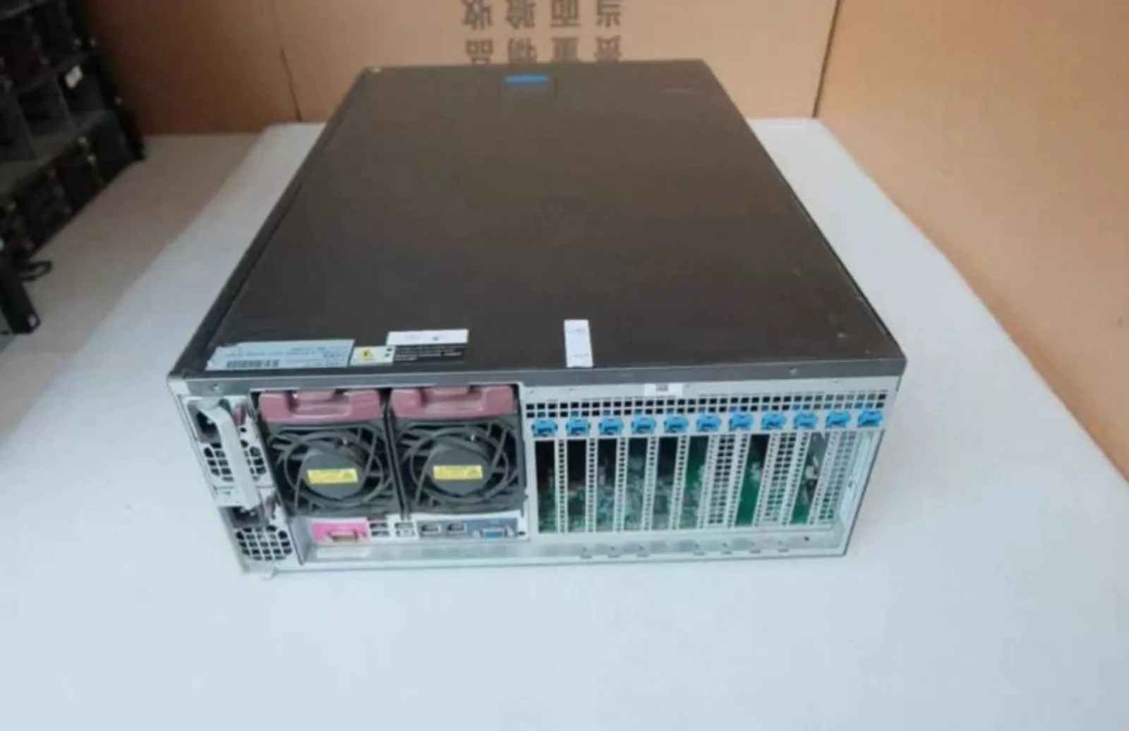 For 7048GR 4U Server Barebone 4x GPU Slots 2000W Single PSU AI Learning