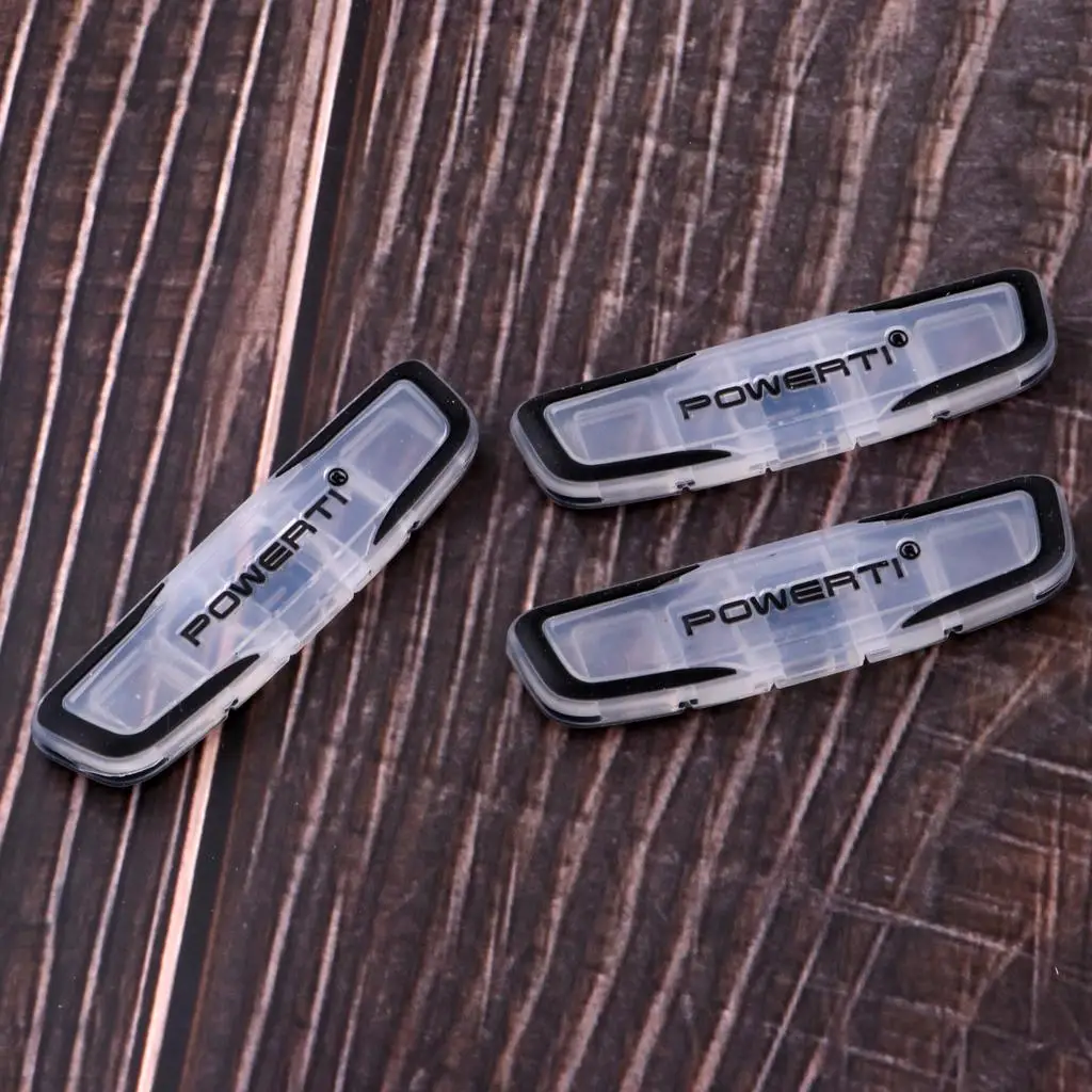Pack Of 3 Tennis Racquet Shock Absorber Damper Dampener Players Accessories view 2