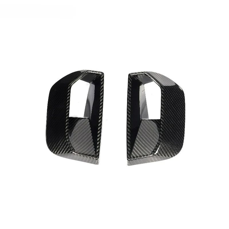 

Custom-Fit FORFord Mustang S650 GT Coupe 2024 Dry Carbon Fiber Front Bumper Vent Trim Mesh Cover Body Kit