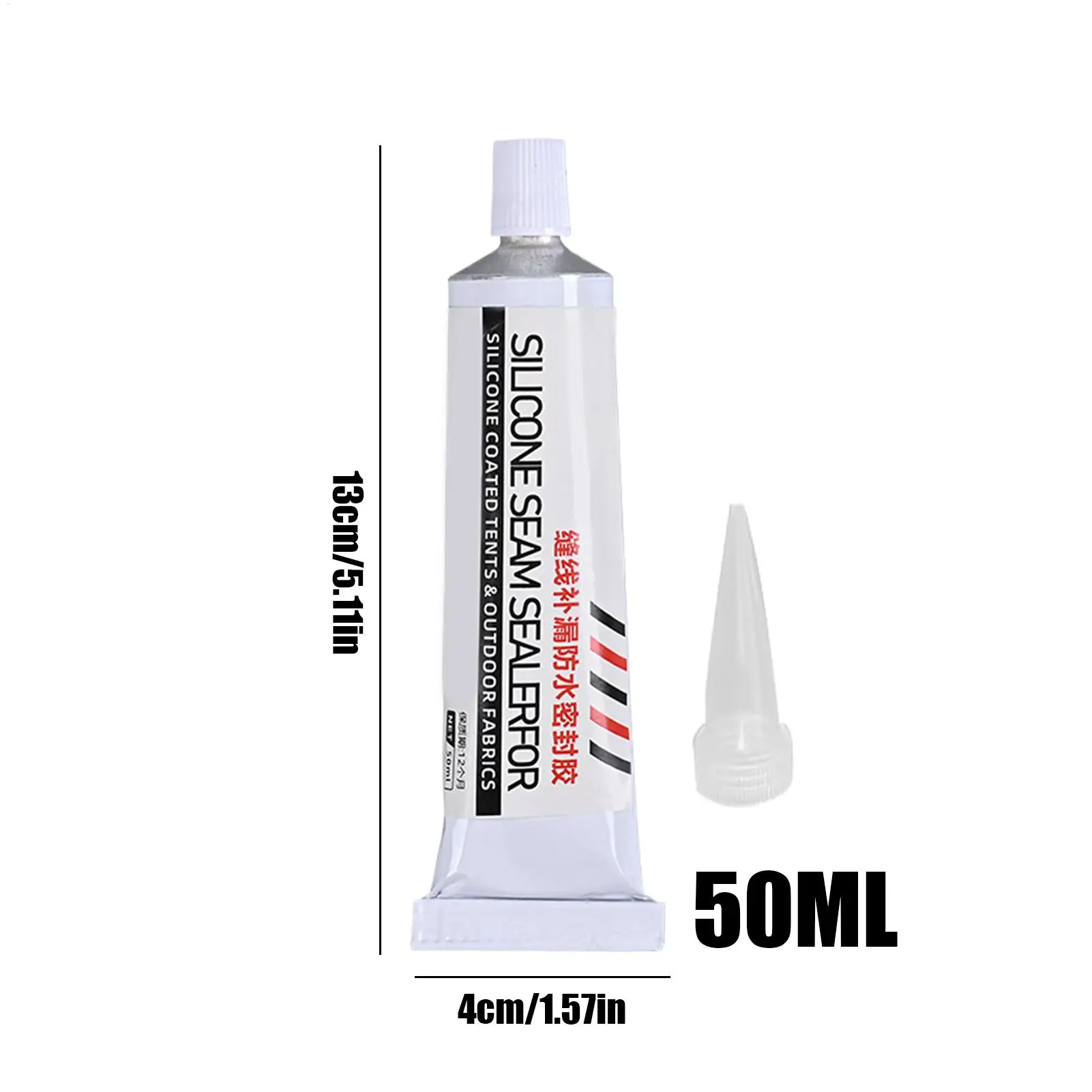 Tent Sealer 50ml Outdoor Shelter Sealant Glue Awning Fixing Sealant for Backyard Patio Camping Hiking Outdoor Travel Backpacking view 2