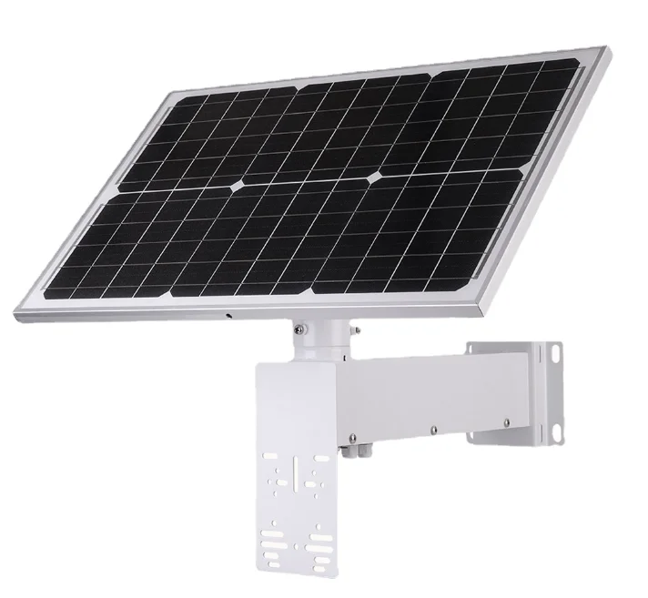 Factory CE RoHS 40W Mono Solar Panel 30Ah LifePO4 battery DC12V 2A 5 years warranty IP67 Solar Energy System for CCTV Camera