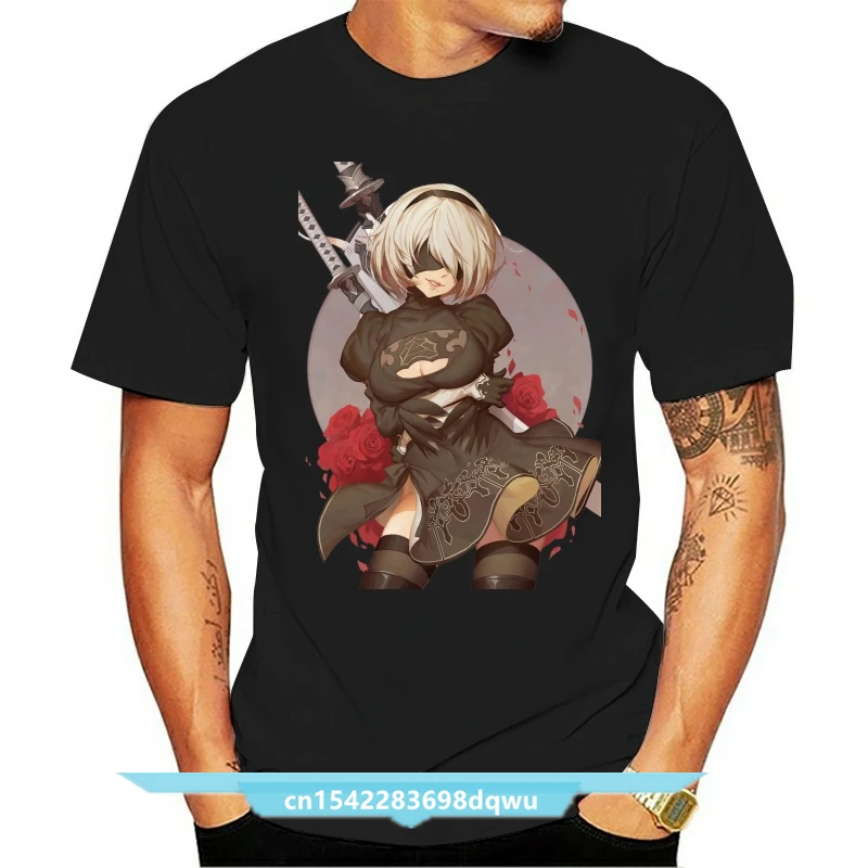 

NieRAutomata 2B T Shirt Nier Automata 2b 9s A2