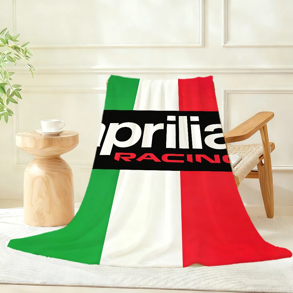 A-aprilia-s Luxury Logo Cool Blanket Throw Super Cosy Plush Living Room Sofa Couch Childish Birthday Gifts