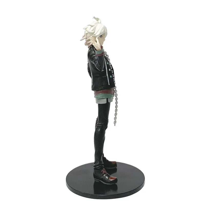 20 سنتيمتر Danganronpa Nagito Komaeda الدائمة أنيمي اليدوية نموذج عمل أرقام سطح المكتب حالة الديكور هدية مزخرفة #6
