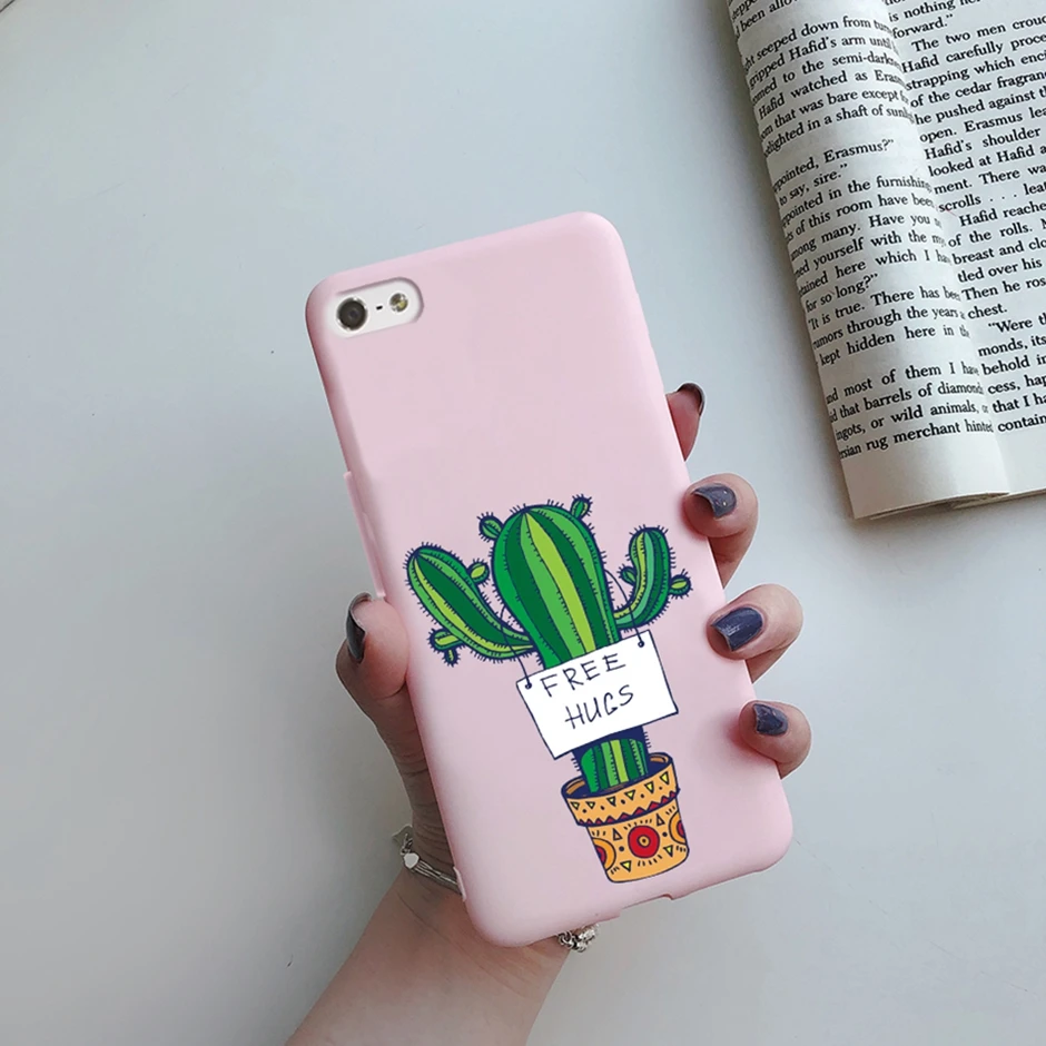 For iPhone 5 5S SE 2016 Case for iPhone 5 S Cover Silicon Cute Painted Case for iphone SE Cover Bumper for iphone 5S Phone Shell