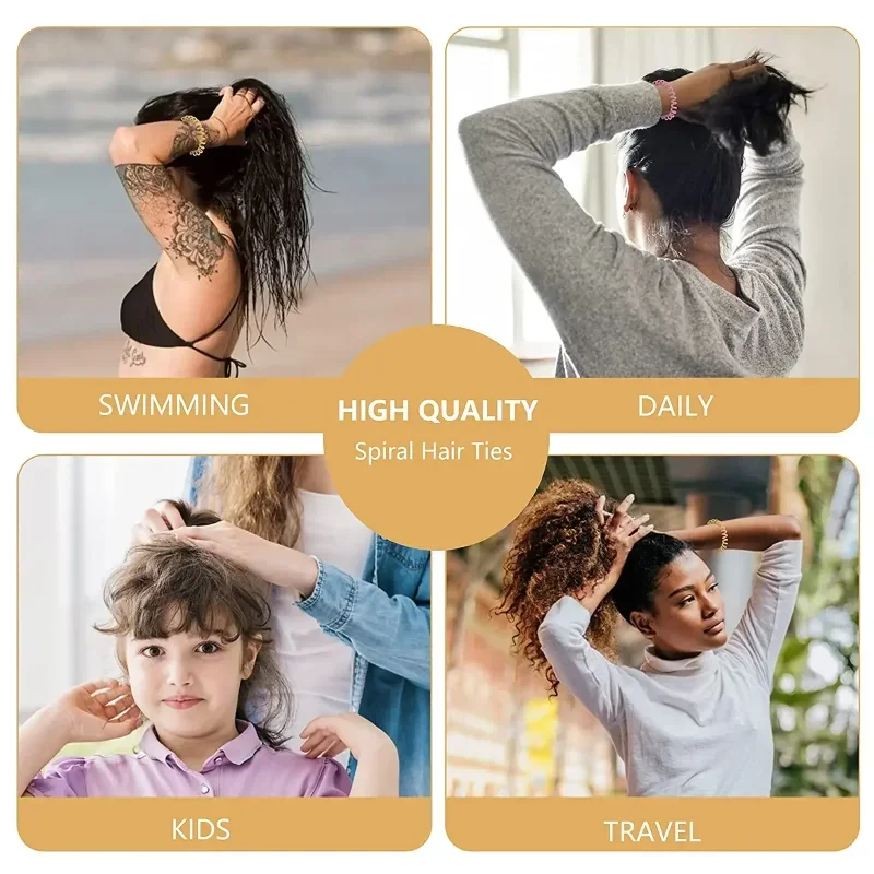 1 قطعة/المجموعة موضة جديدة مات الصلبة سلك الهاتف مطاطا رباط شعر متجمد دوامة الحبل شريط مطاطي الشعر التعادل تمتد عصابة رأس اللثة #3