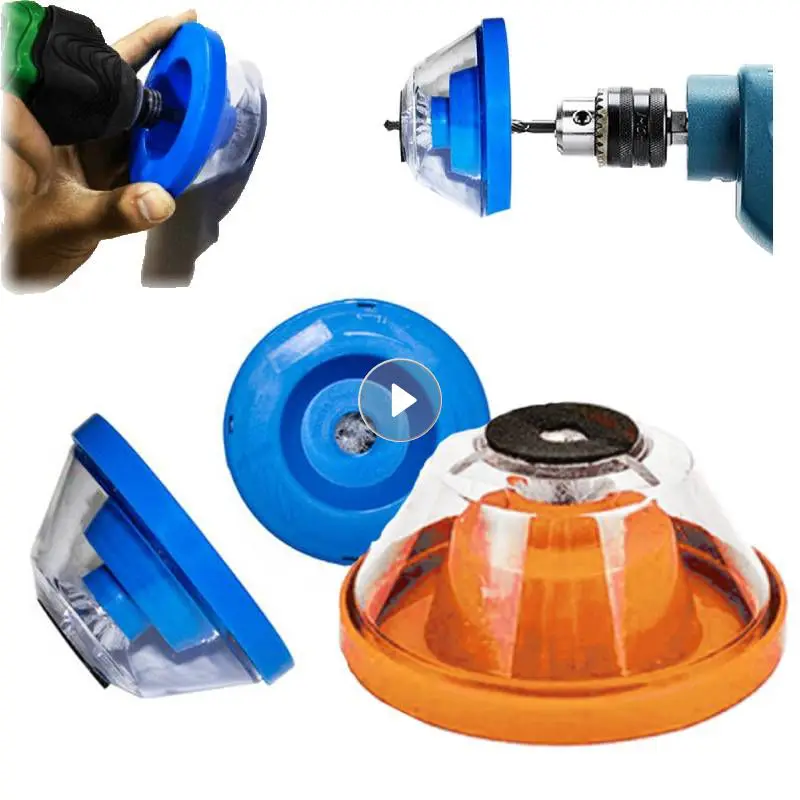 

Electric Hammer Drill Dust Cover Hollow Chamber Drill Dust Collector Dust Collection Tool For Wall Reusable Drilling Accessories