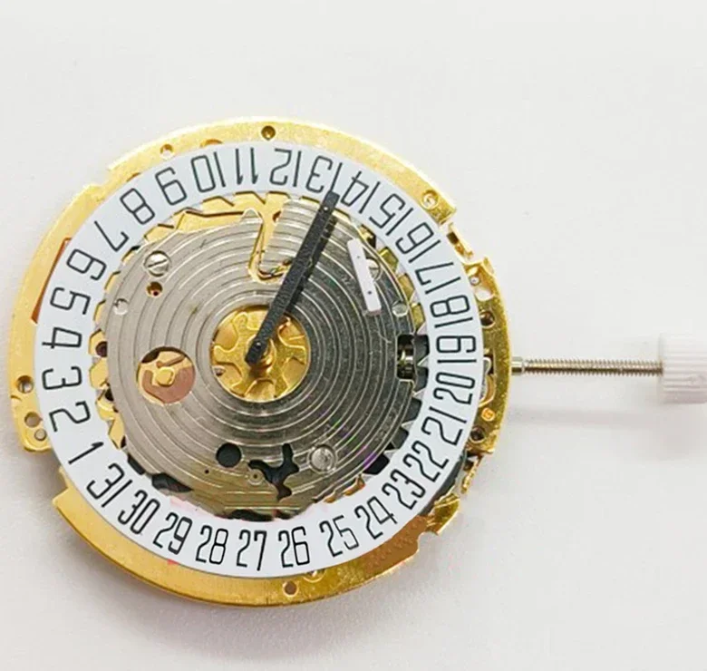 حركة ساعة تقويمية جديدة مكونة من 6 أرقام لـ ISA 8176 -2050 تاريخ حركات الكوارتز عند الساعة الثانية ملحقات الساعات البديلة